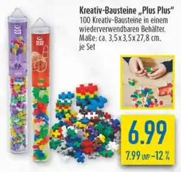 diska Kreativ-Bausteine ,,Plus Plus" Angebot