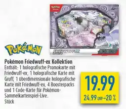 diska Pokémon Friedwuff-ex Kollektion Angebot