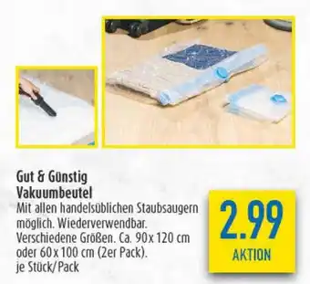 diska Gut & Günstig Vakuumbeutel Angebot