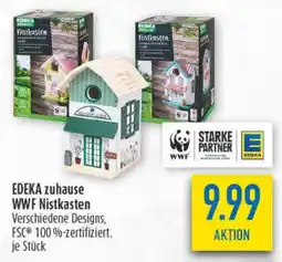 diska EDEKA zuhause WWF Nistkasten Angebot