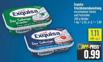 diska Exquisa Frischkäsezubereitung Angebot