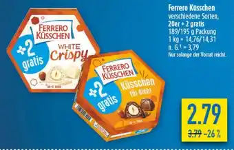 diska Ferrero Küsschen Angebot