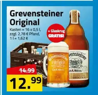 Logo Getränkemarkt Grevensteiner Original Angebot