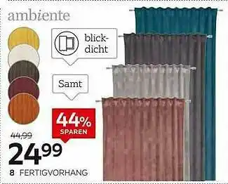 XXXLutz Ambiente Fertigvorhang Angebot