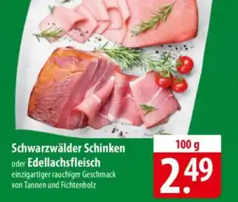 Famila Nord Ost Schwarzwälder Schinken oder Edellachsfleisch Angebot