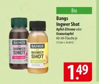 Famila Nord Ost Bangs Ingwer Shot Angebot