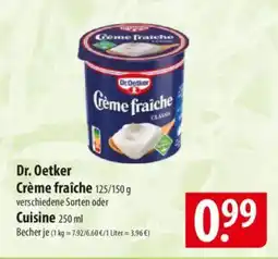 Famila Nord Ost Dr. Oetker Crème fraîche Angebot