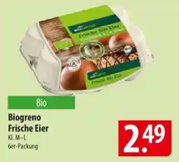 Famila Nord Ost Biogreno Frische Eier Angebot