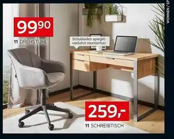 XXXLutz Drehstuhl, Schreibtisch Angebot