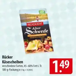 Famila Nord Ost Rücker Käsescheiben Angebot