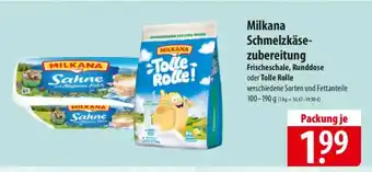 Famila Nord Ost Milkana Schmelzkäse- zubereitung Angebot