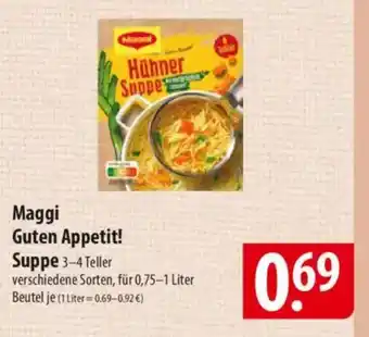 Famila Nord Ost Maggi Guten Appetit! Suppe Angebot