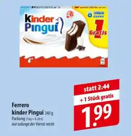 Famila Nord Ost Ferrero Kinder Pinguí Angebot