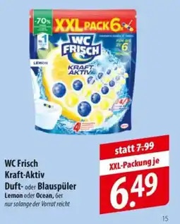 Famila Nord Ost WC Frisch Kraft-Aktiv Duft- oder Blauspüler Angebot