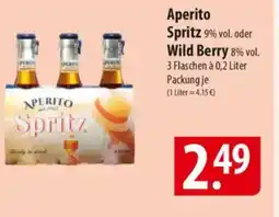 Famila Nord Ost APERITO Spritz 9% vol. oder Wild Berry 8% vol. Angebot