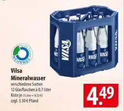 Famila Nord Ost Vilsa Mineralwasser Angebot