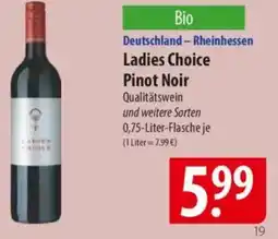 Famila Nord Ost Ladies Choice Pinot Noir Angebot