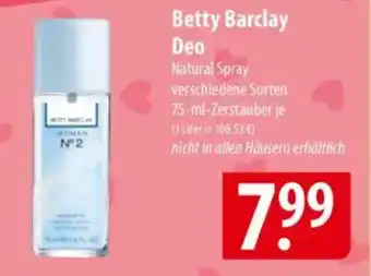 Famila Nord Ost Betty Barclay Deo Angebot