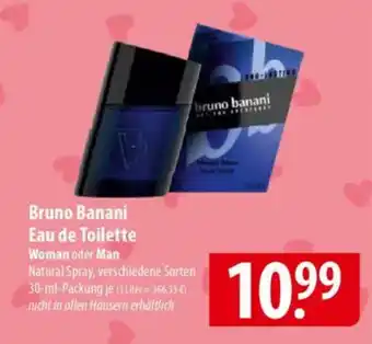 Famila Nord Ost Bruno Banani Eau de Toilette Angebot