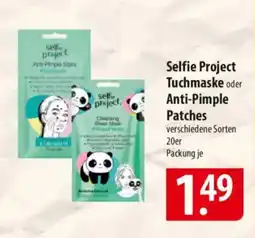 Famila Nord Ost Selfie Project Tuchmaske oder Anti-Pimple Patches Angebot