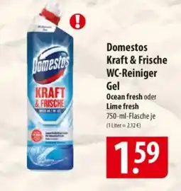 Famila Nord Ost Domestos Kraft & Frische WC-Reiniger Gel Angebot