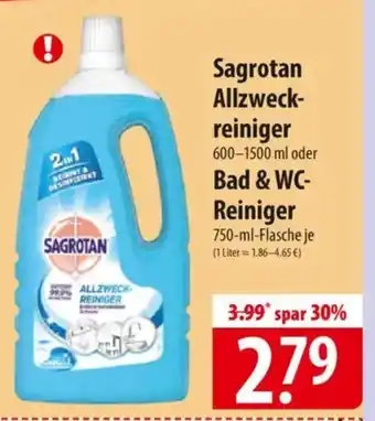 Famila Nord Ost Sagrotan Allzweck- reiniger Angebot