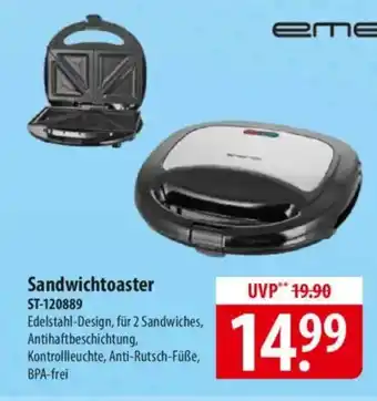 Famila Nord Ost Sandwichtoaster Angebot