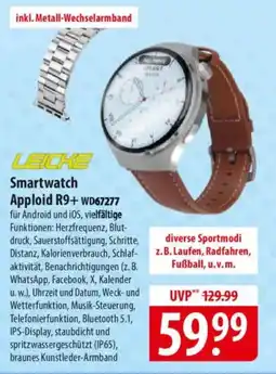 Famila Nord Ost LEICKE Smartwatch Apploid R9+ wd67277 , Angebot