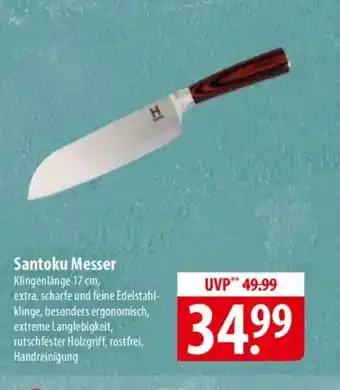 Famila Nord Ost Santoku Messer Angebot