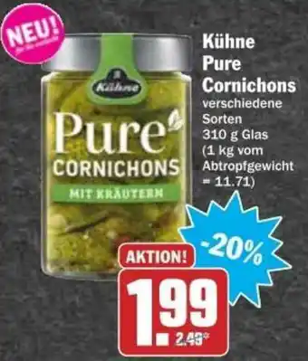 dodenhof Kühne Pure Cornichons Angebot