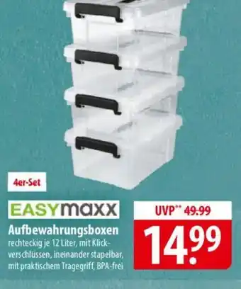 Famila Nord Ost EASYMAXX Aufbewahrungsboxen Angebot