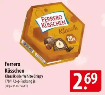 Famila Nord Ost Ferrero Küsschen Klassik oder White Crispy Angebot