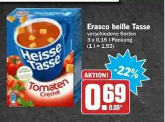 dodenhof Erasco Heiße Tasse Angebot