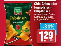 AEZ Chio Chips oder funny-frisch Chipsfrisch Angebot