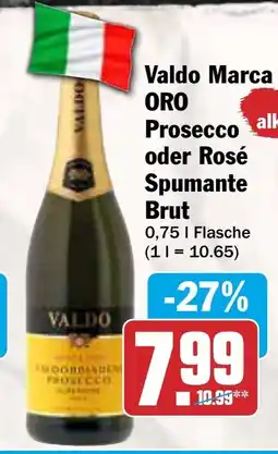 AEZ Valdo Marca ORO Prosecco Angebot