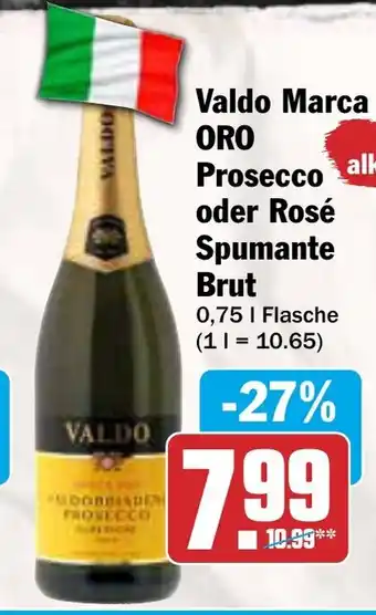 AEZ Valdo Marca ORO Prosecco Angebot