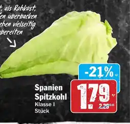 AEZ Spanien Spitzkohl Angebot