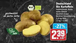 AEZ Deutschland Bio Kartoffeln Angebot