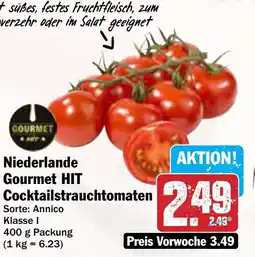 AEZ Niederlande Gourmet HIT Cocktailstrauchtomaten Angebot