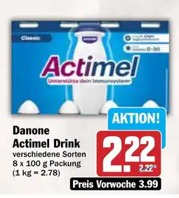 AEZ Danone Actimel Drink Angebot