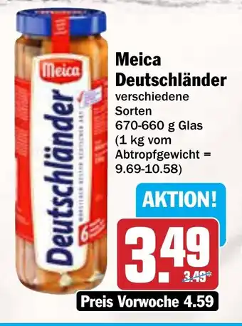 AEZ Meica Deutschländer Angebot