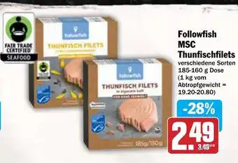 AEZ Followfish MSC Thunfischfilets Angebot