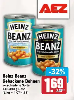 AEZ Heinz Beanz Gebackene Bohnen Angebot