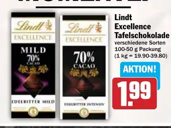 AEZ Lindt Lindt Excellence Tafelschokolade Angebot