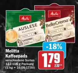 AEZ Melitta Kaffeepads Angebot