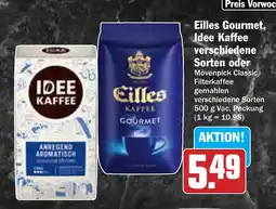 AEZ Eilles Gourmet, Idee Kaffee verschiedene Sorten oder Angebot