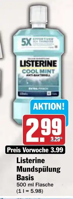 AEZ Listerine Mundspülung Basis Angebot