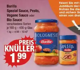 V Markt Barilla Spezial Sauce, Pesto, Vegane Sauce oder Bio Sauce Angebot