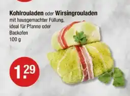 V Markt Kohlrouladen oder Wirsingrouladen Angebot