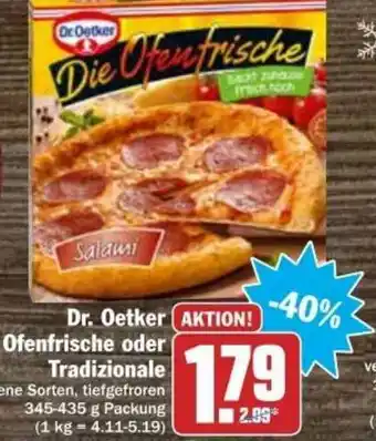 dodenhof Dr. Oetker Ofenfrische Oder Tradizionale Angebot